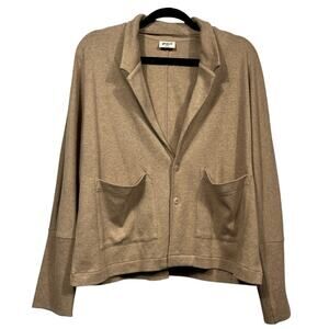 Pact Sesame Heather Airplane Relaxed Blazer / Size-Small